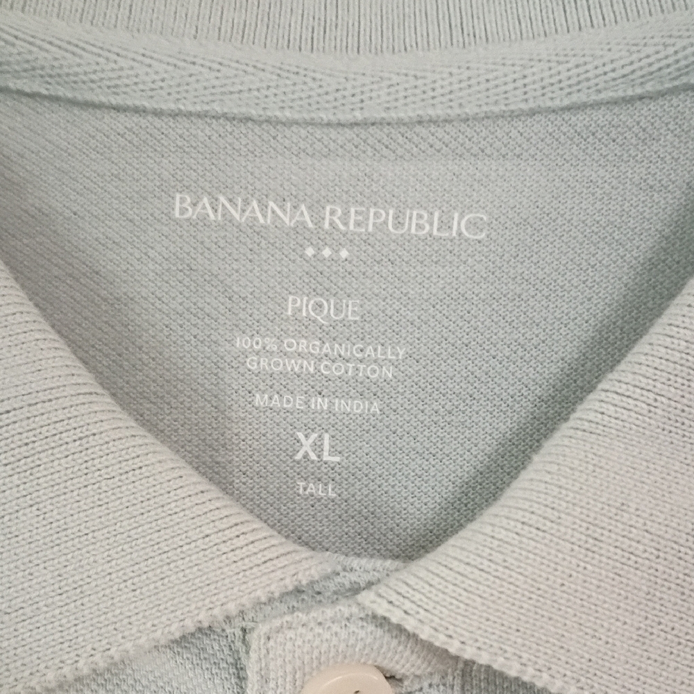 Banana Republic Mint Polo Shirt - Picture 3 of 3